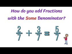 Learn How to Add Fractions Instructional Video