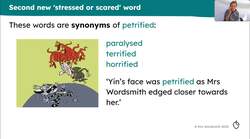 Rich vocabulary associated with feeling stressed or scared Instructional Video