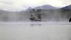 How US Massive CH-47 Lands on Water To Extract Special Forces Instructional Video