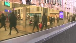 Shoppers at Birmingham's Bull Ring after lockdown easing News Clip
