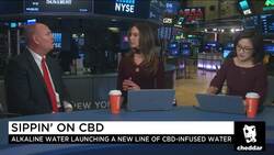 Alkaline Water Hopes to 'Glom Onto' CBD Craze with Infused Beverage Promising No Benefits News Clip