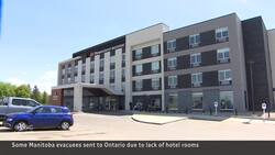 Finding space for wildfire evacuees a challenge as hotels fill up News Clip