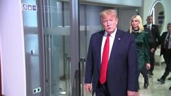 Trump departs World Economic Forum in Davos News Clip