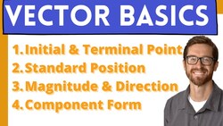 Vector Basics (Component Form, Magnitude, and Direction) Instructional Video