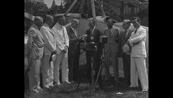 Abbott, Pitcairn, and Ray with C.8W autogiro donated to Smithsonian News Clip