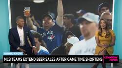 MLB Teams Extend Sale of Beers as Games Shorten in Rule Change News Clip