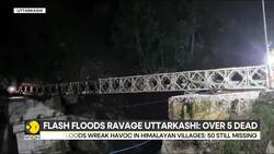 Uttarkashi Floods: Flash floods devastate remote villages of Dharali & Harsil; over 5 dead News Clip