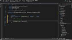 The Complete Guide to ASP.NET Core MVC (.NET 6) - IRepository Interface Instructional Video
