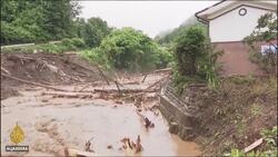 China, Japan hit by devastating floods, mudslides News Clip