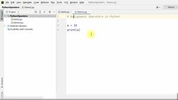 The Complete Python Course - Assignment Operators Instructional Video