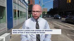 'Diamond in the rough.' NYC nonprofit looking to return lost class ring after Bronx trash cleanup event News Clip