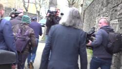 Gerry “The Monk” Hutch leaves court being found not guilty of the murder of David Byrne News Clip