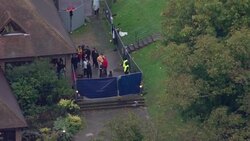 Aerials of Manston immigration centre News Clip
