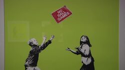 Banksy exhibition opens in Milan News Clip