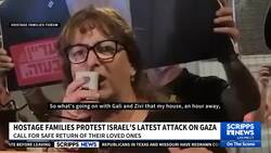 As IDF ramps up offensive in Gaza, families of hostages protest for more action from leaders News Clip