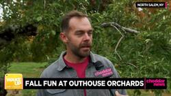 Shannon Lanier Takes His Family To Outhouse Orchards for Fall Fun News Clip