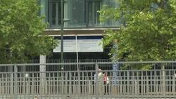 CLEAN : Images of Belgian tribunal where British conman Hendy Freegard is expected to appear News Clip