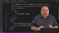 Responsive Design - Responsive Images with Instructional Video