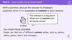 Deciding who to trust online Instructional Video