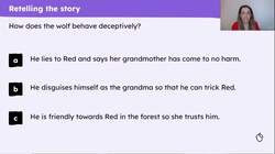 Framing the story of 'Little Red Riding Hood' as a newsworthy event Instructional Video