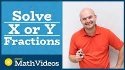 Master Solving for the missing variable when y varies directly with x with fractions Instructional Video