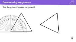 Congruent triangles (SSS) Instructional Video