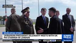 Zelenskyy meets with UK leader as Europe braces for the Trump-Putin summit News Clip