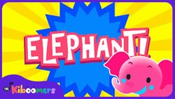 One Elephant Went Out To Play | Kids Song | Nursery Rhyme | The Kiboomers Instructional Video