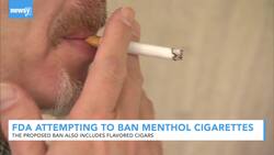 FDA Moves To Ban Menthol Cigarettes, Flavored Cigars News Clip