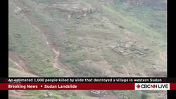 More than 1,000 dead after landslide in western Sudan wipes out village News Clip