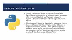 The Complete Python Course - What Are Tuples in Python? Instructional Video