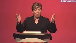 Emily Thornberry: Sickening anti-Semitism must be kicked out of Labour party Stock Footage