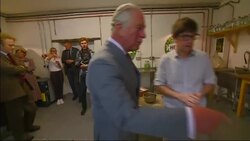 King Charles visits the Moorland Spirit Company Hepple Gin distillery News Clip