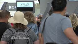 Federal transport minister grilled over summer of airport chaos News Clip