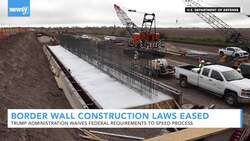 Trump Administration Waives Federal Laws For Border Wall Construction News Clip