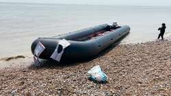 High numbers of migrants cross the English Channel on Monday News Clip