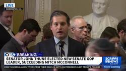 Sen. John Thune chosen as next Senate GOP leader News Clip