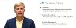 Understanding Conditions Precedent and Conditions Subsequent in Contracts Instructional Video