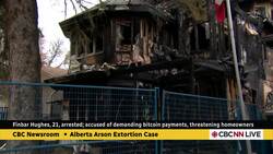 Finbar Hughes, 21, arrested; accused of demanding bitcoin payments, threatening homeowners News Clip