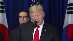 Trump, Moon sign trade agreement News Clip