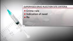 Liberals to ease path for safe-injection sites News Clip