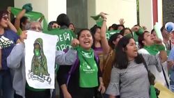 CLEAN : Mexico's Oaxaca state legalizes abortion News Clip