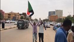 CLEAN : Sudanese protesters rally in the streets of Khartoum News Clip