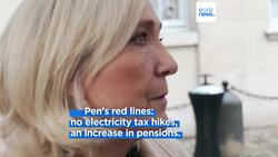 France's far right threatens to bring down the government over draft budget News Clip