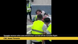 Air travel has a systemic lack of accessibility, Toronto woman behind viral video says News Clip