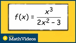 Find the Slant Asymptotes x and y intercepts of rational function Instructional Video