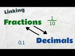 Linking Fractions and Decimals | Maths Instructional Video