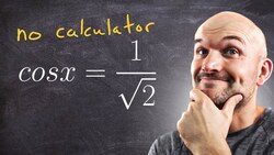 Solve this equation without a calculator Instructional Video