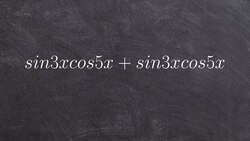 Simplifying an expression using the difference of two angles with sine Instructional Video