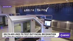 Delta Airlines Rolling Out Facial Recognition In Atlanta Airport News Clip